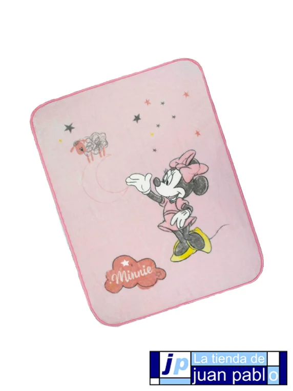 INTERBABY Disney Manta de Cuna Terciopelo - Imagen 3