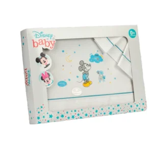 INTERBABY Disney Juego de Sábanas de Coralina para Cuna