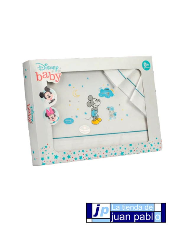 INTERBABY Disney Juego de Sábanas de Coralina para Cuna - Imagen 2