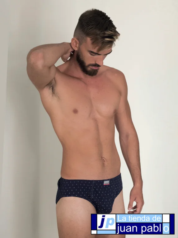 JAST 304 Slips Algodón Estampado Hombre Pack 3