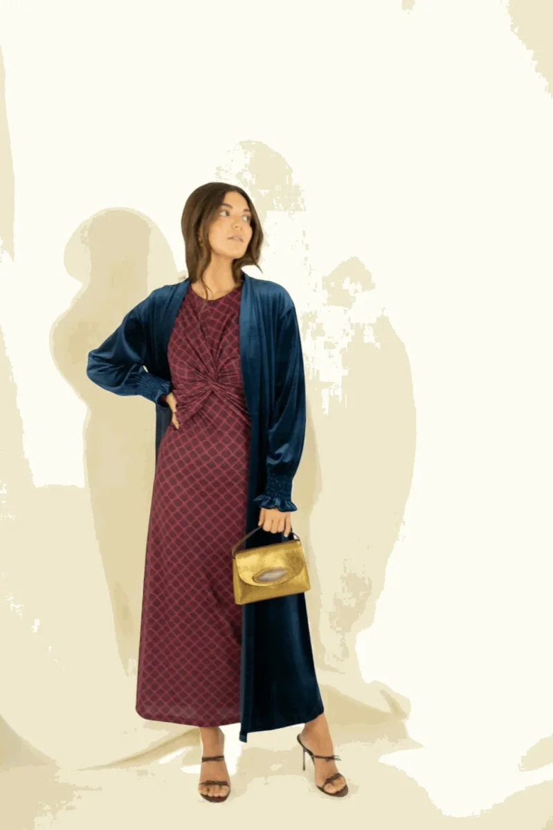 Kaftan Terciopelo | Abrigo | Varios Colores - Imagen 2