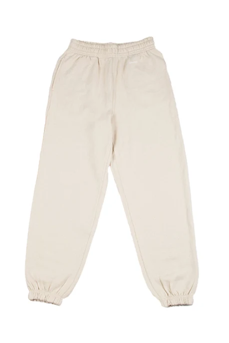 Joggers algodón orgánico - Crema - Imagen 3