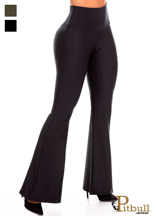 Leggins Levantacola de Bota Ancha y Efecto Moldeador - Imagen 3