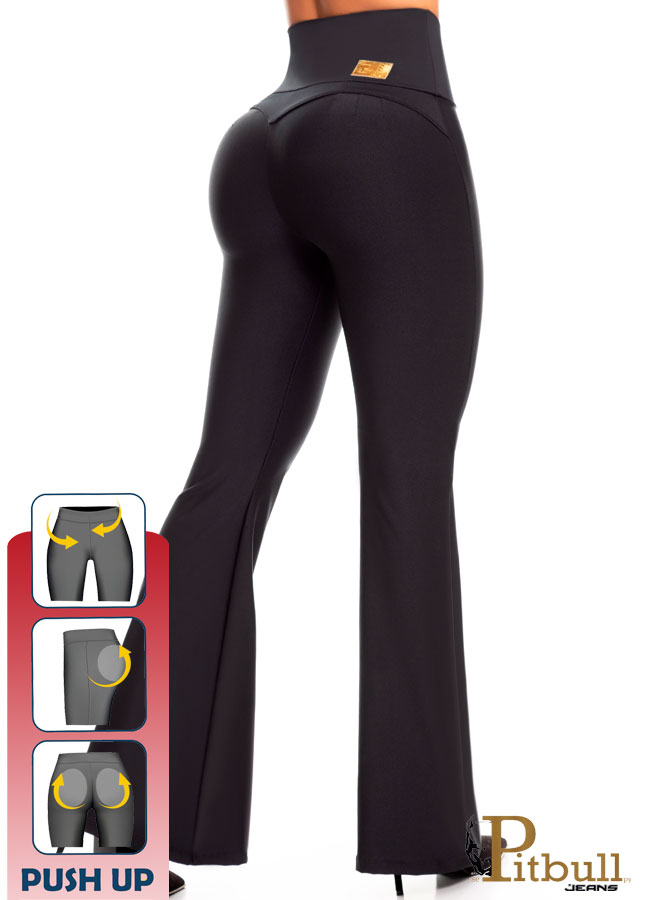 Leggins Levantacola de Bota Ancha y Efecto Moldeador - Imagen 5