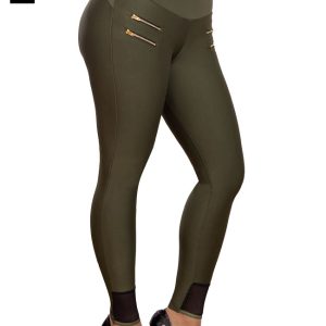 Leggins Ajuste Perfecto con Cierre y Push Up
