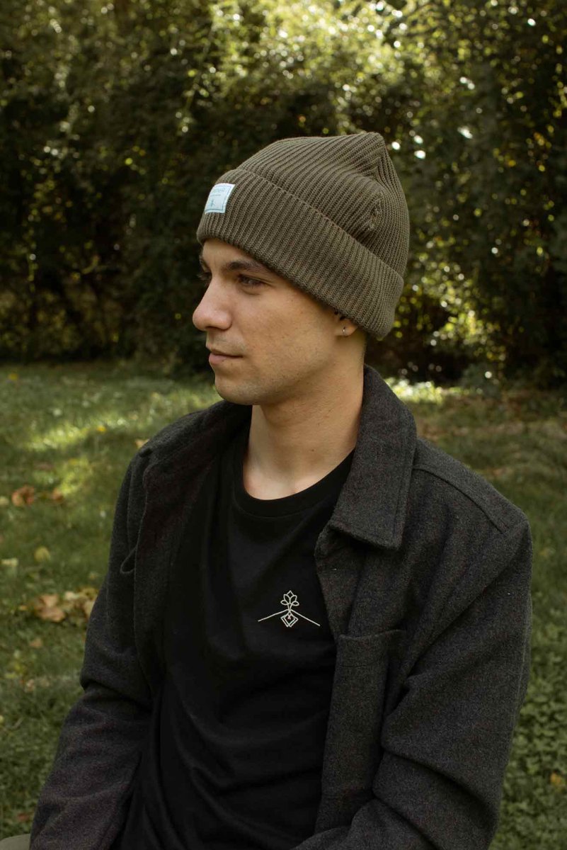 Gorro orgánico - Verde Tostado - Imagen 3
