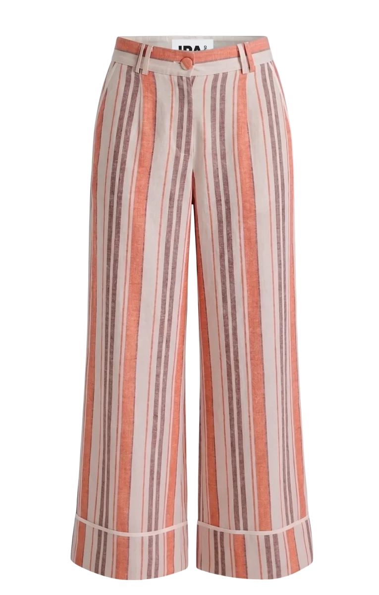 Pantalón Scirocco Rayas Coral y Lila - Imagen 8