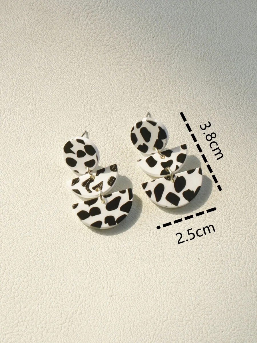 Pendientes geométricos diseño animal, Nature - Imagen 5