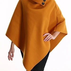 Poncho con botones