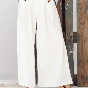 Pantalón pinzas fluido