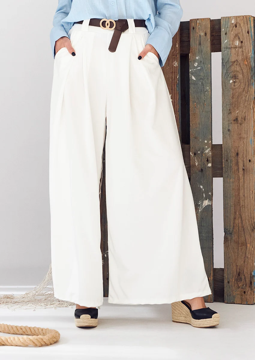 Pantalón pinzas fluido - Imagen 2