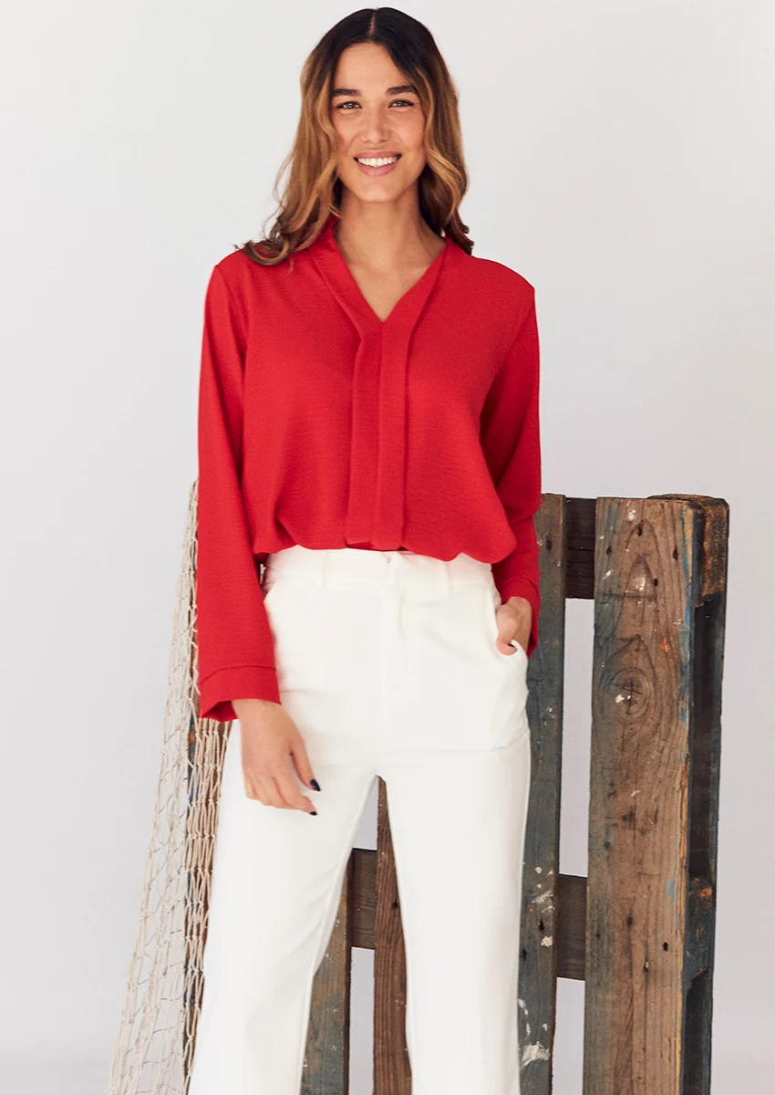 Blusa fluida