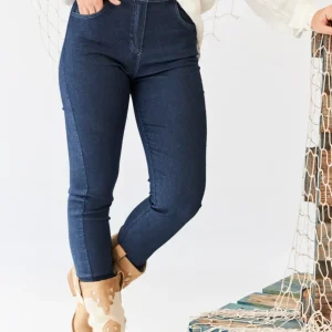 Jeans pitillo cinturón