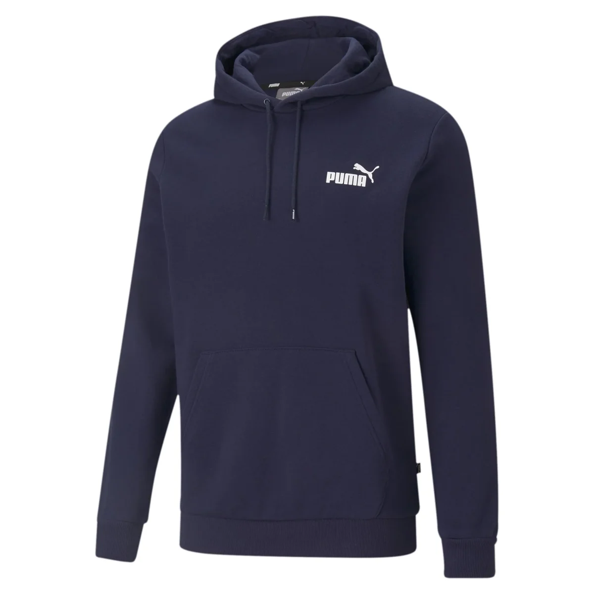 Sudadera capucha hombre Puma ESS SMALL LOGO HOODIE navy - Imagen 2