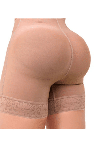 Short Invisible Levantacola Colombiano Control Fuerte de Abdomen 318KB -Faja Moldeadora Mujer - Imagen 3