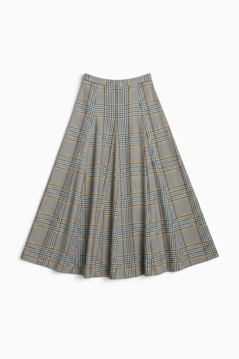 Falda Louise Midi Cuadros - Imagen 8