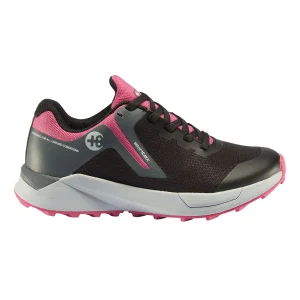 Zapatillas trail running mujer +8000 TRAXION W granate