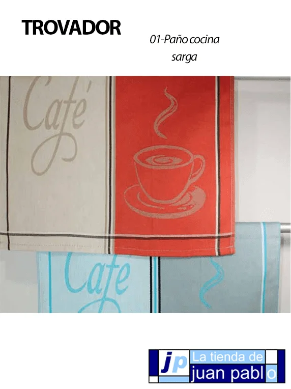 TROVADOR 101 Paño Cocina Sarga - Imagen 2