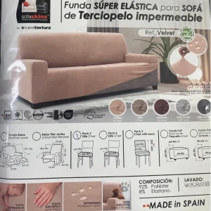 NUEVA TEXTURA Velvet Funda Sofá