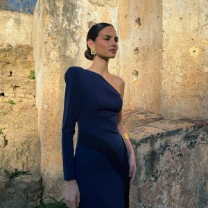 Vestido Château | Marino | Última Ud Talla L