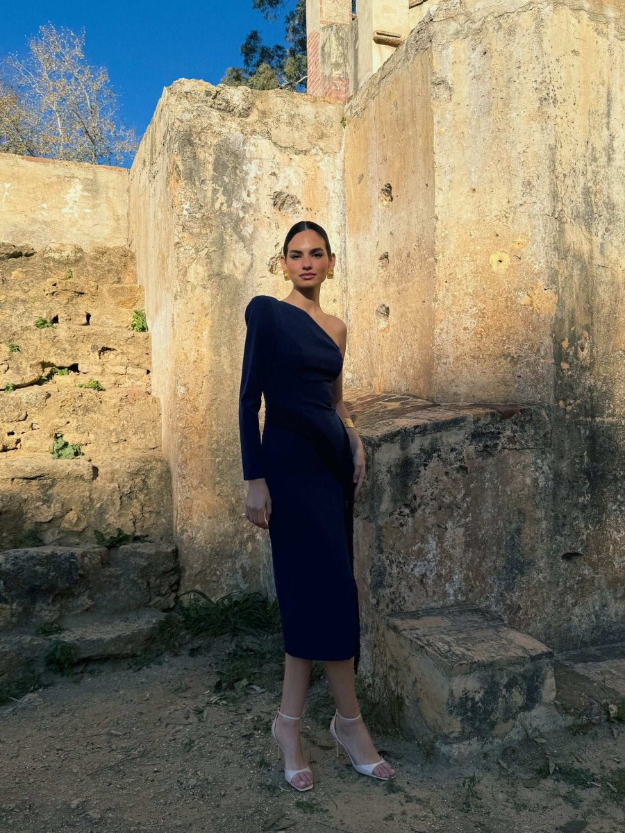Vestido Château | Marino | Última Ud Talla L - Imagen 3